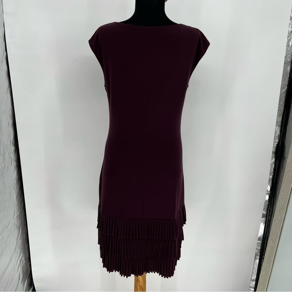 NWT Frank Lyman Women's‎ Wine Merlot Maroon Dress Style 31029 SZ 10 - Picture 10 of 16